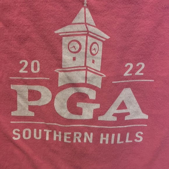 Pink 4T-5T kids PGA Southern Hills tee shirt GOLF ⛳️ - Picture 4 of 4